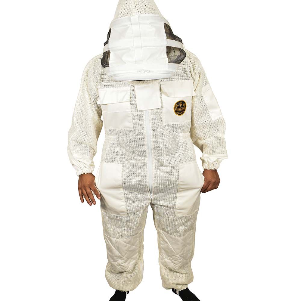 Honey Bee Full Protective Suit  three layer mesh material +Space Hat - XL