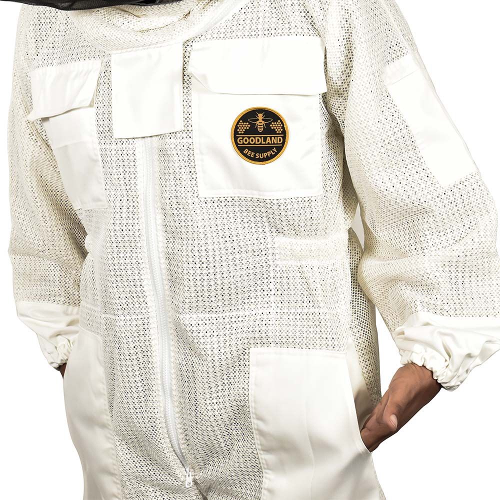 Honey Bee Full Protective Suit  three layer mesh material +Space Hat - XL