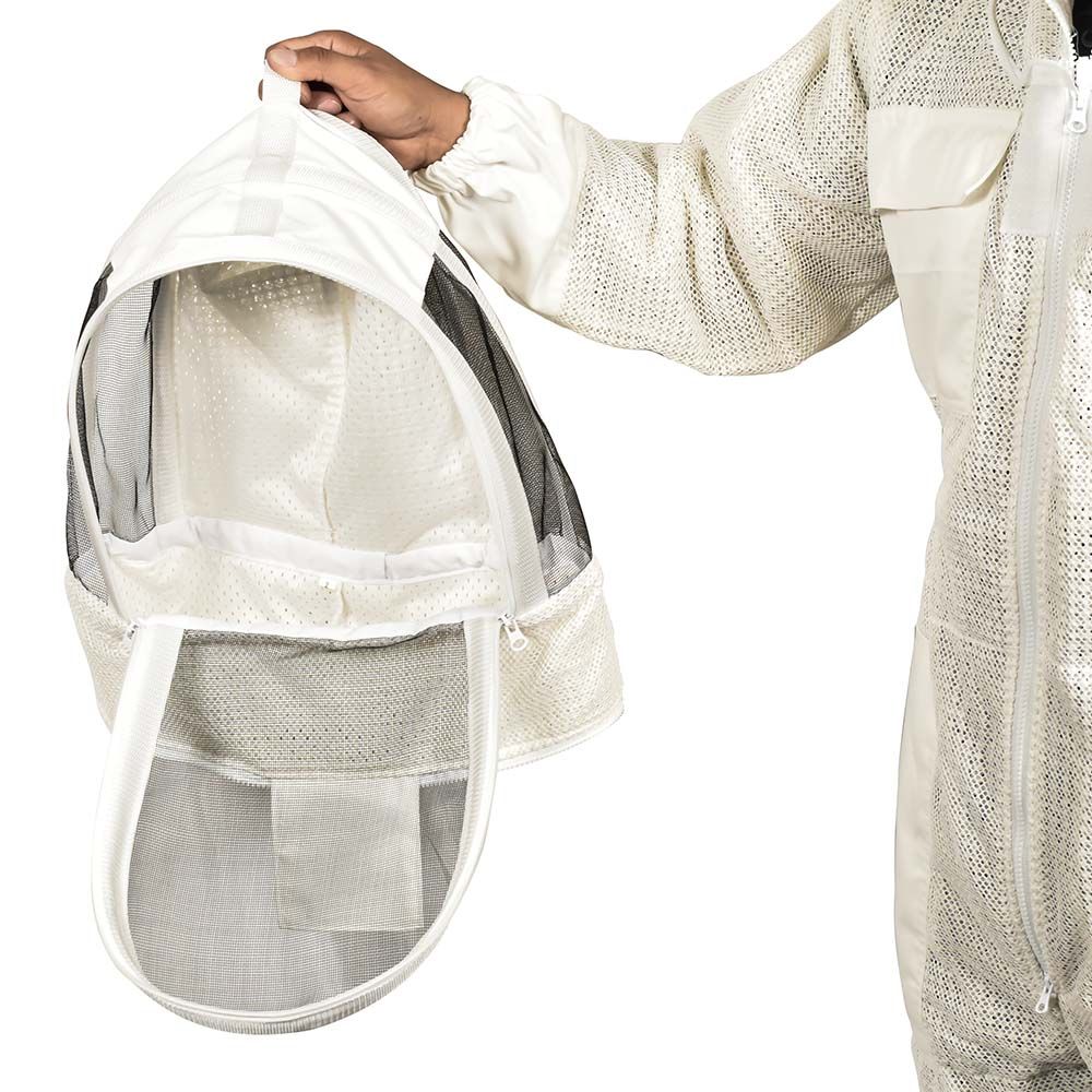 Honey Bee Full Protective Suit  three layer mesh material +Space Hat - XL