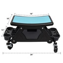 Heavy Duty Rolling Work Seat with Storage 