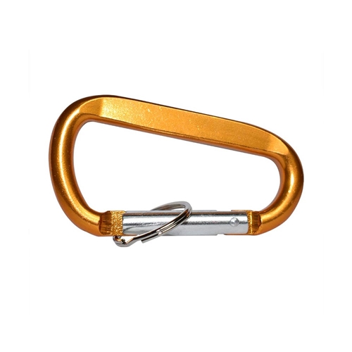 Mini Aluminum Carabiner Spring Clip Hook Keychain – 25 PACK - W05