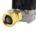 7/8" Vertical Shaft Pressure Washer Pump - 2600 PSI / 2.5 GPM / 3400 RPM / Inlet M22 Male / Outlet 3/4" GHT Male