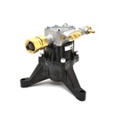 7/8" Vertical Shaft Pressure Washer Pump - 2600 PSI / 2.5 GPM / 3400 RPM / Inlet M22 Male / Outlet 3/4" GHT Male