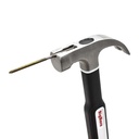 8-Oz Mini Claw Hammer with Rubber Coated Handle & Magnetic Nail Starter