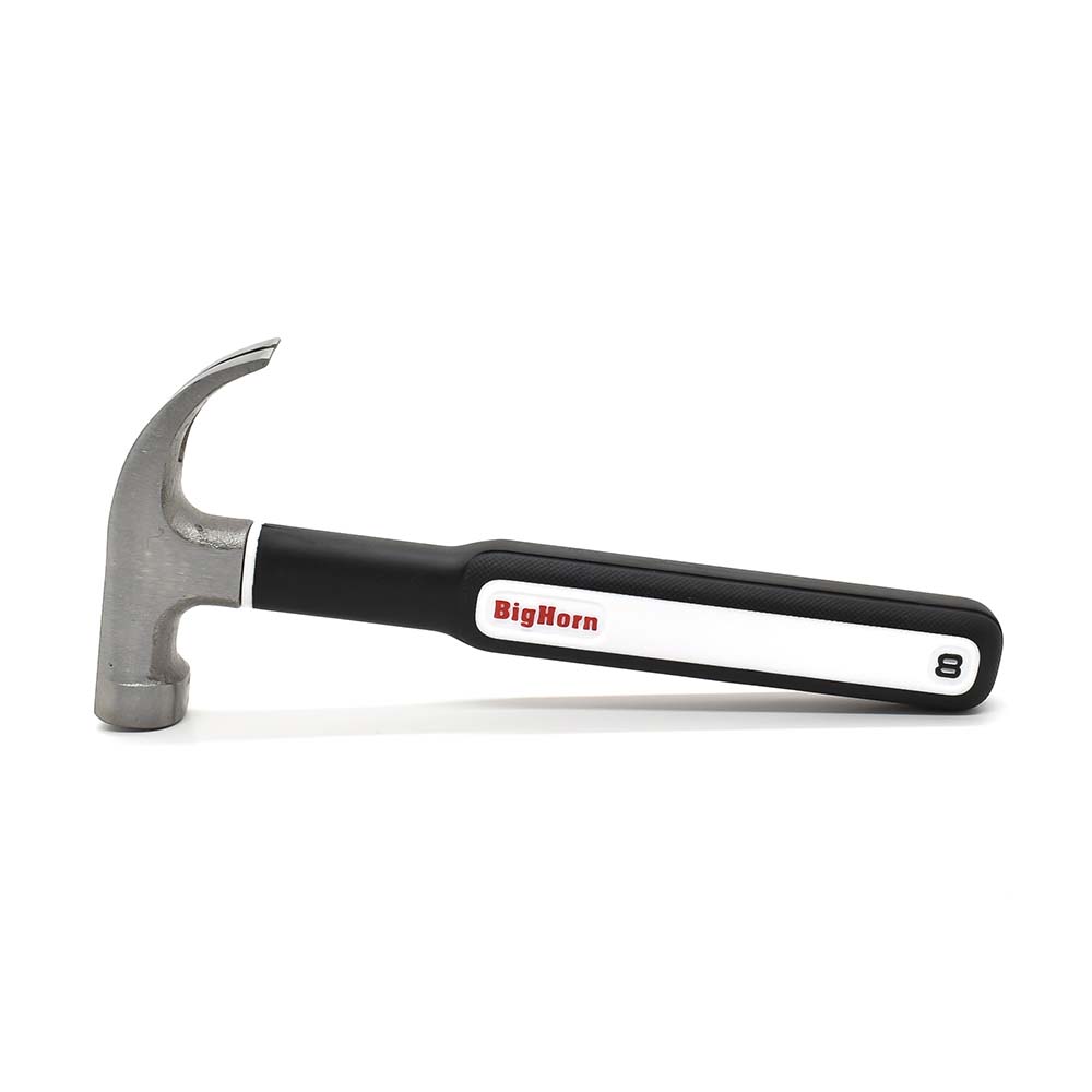 8-Oz Mini Claw Hammer with Rubber Coated Handle & Magnetic Nail Starter