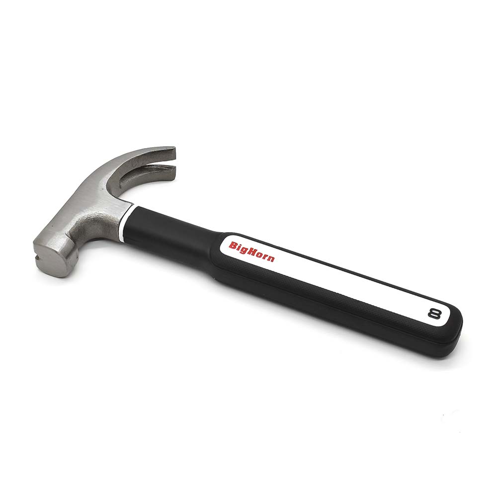 8-Oz Mini Claw Hammer with Rubber Coated Handle & Magnetic Nail Starter