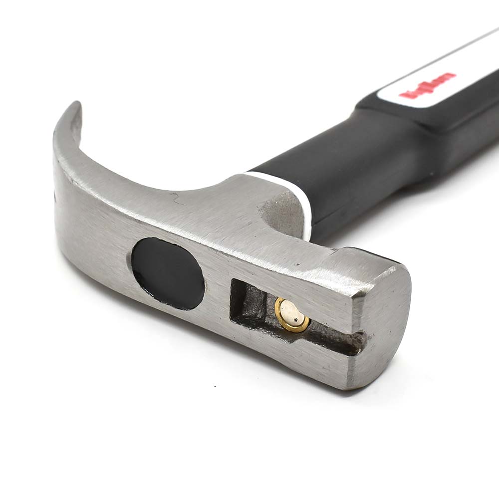 8-Oz Mini Claw Hammer with Rubber Coated Handle & Magnetic Nail Starter