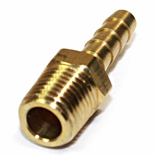 1/4" MPT x 1/4" Hose Barb Male - 25 Pack Bulk - W03