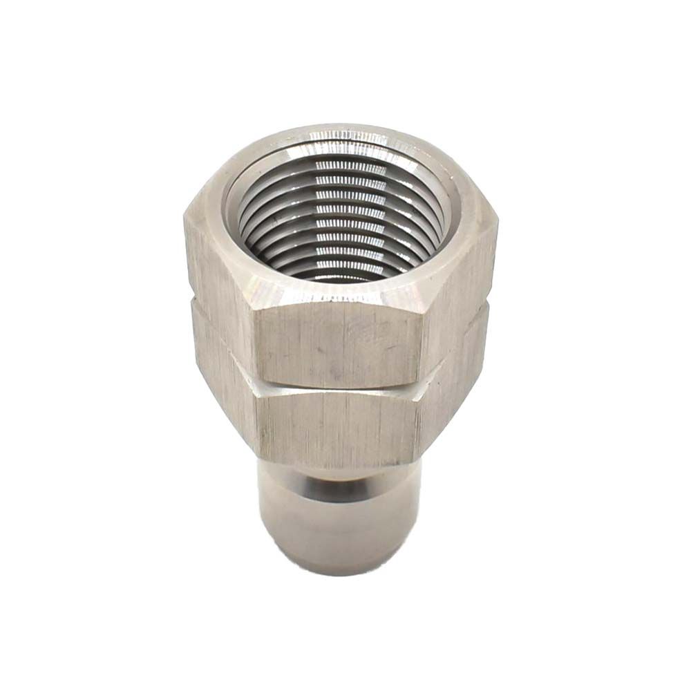 1/2" NPT Female Stainless Steel Plug 5200 PSI
