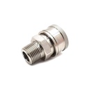 1/2" NPT Male Stainless Steel Coupler 5200 PSI