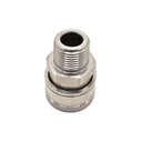 1/2" NPT Male Stainless Steel Coupler 5200 PSI