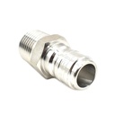 1/2" NPT Male Stainless Steel Plug 5200 PSI