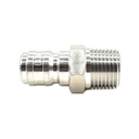 1/2" NPT Male Stainless Steel Plug 5200 PSI