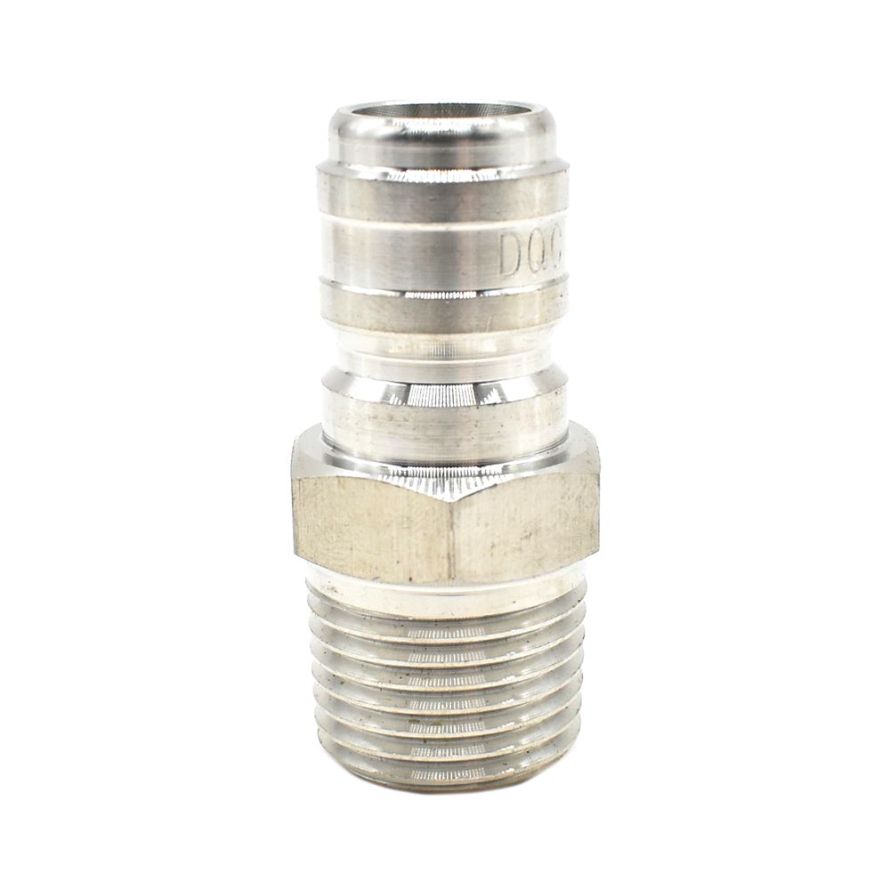 1/2" NPT Male Stainless Steel Plug 5200 PSI