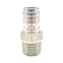 1/2" NPT Male Stainless Steel Plug 5200 PSI