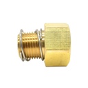 3/4" Female GHT x 1/2" MNPT Brass Swivel Adapter for Pressure Washer & Garden Hose Adapter