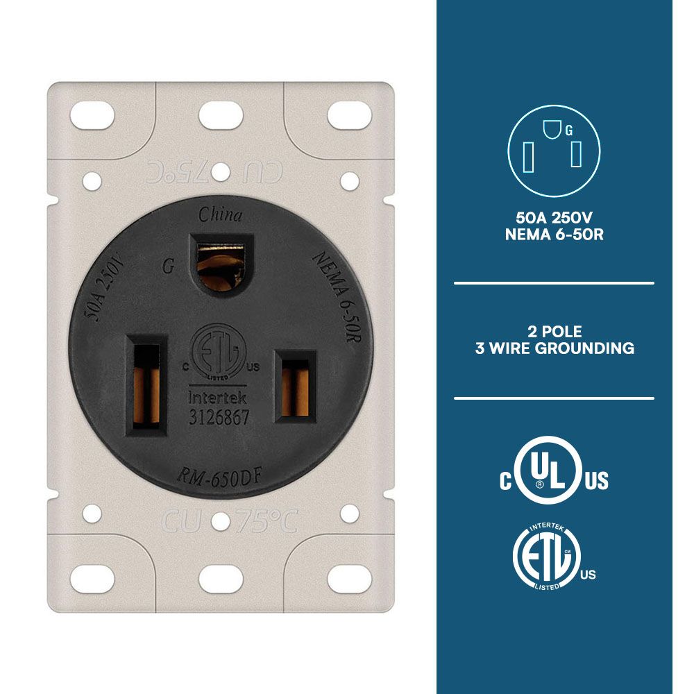 RV Adapters 30 Amp Male to 30 Amp Twist lock with HANDLE and Power Indicator, 12" 10AWG/3 Cord - W03