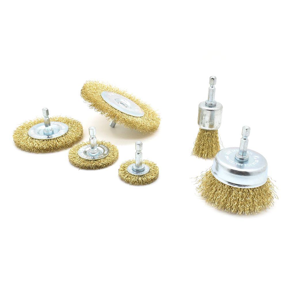 6-Piece Wire Brush Assortment Set