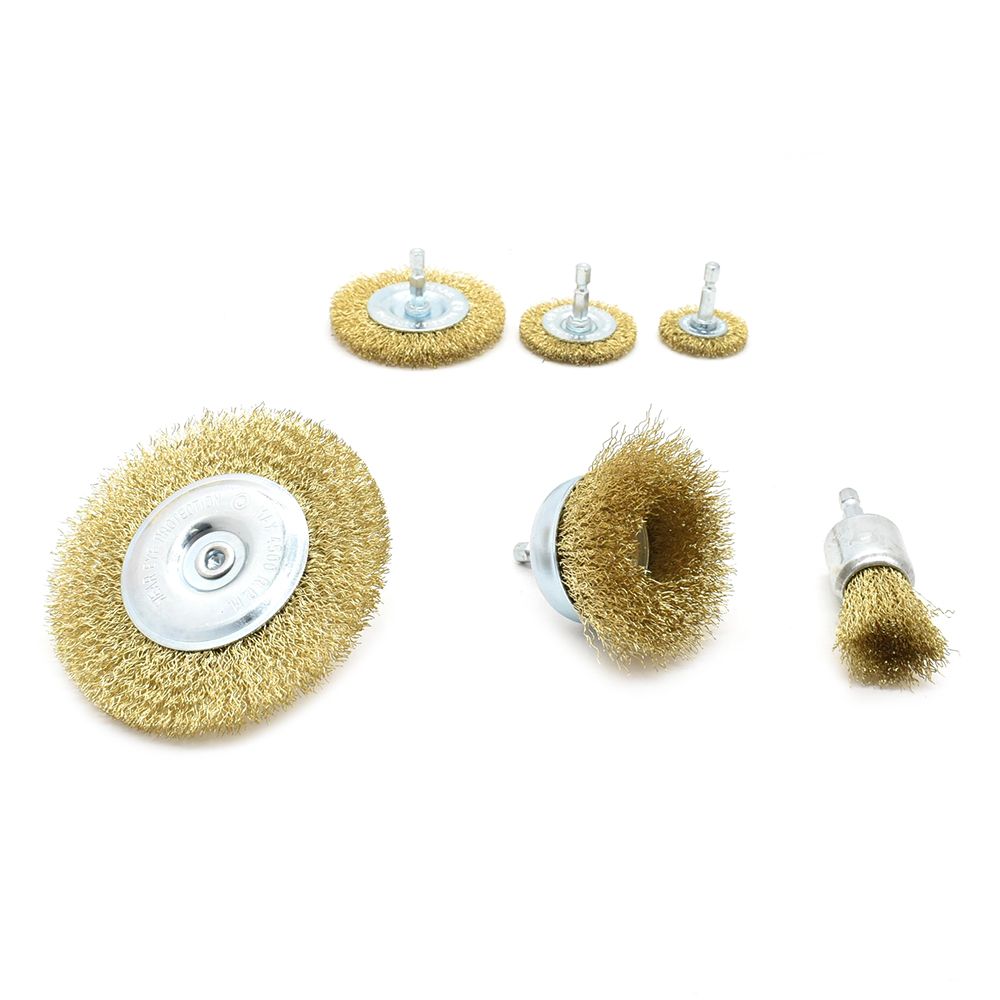 6-Piece Wire Brush Assortment Set