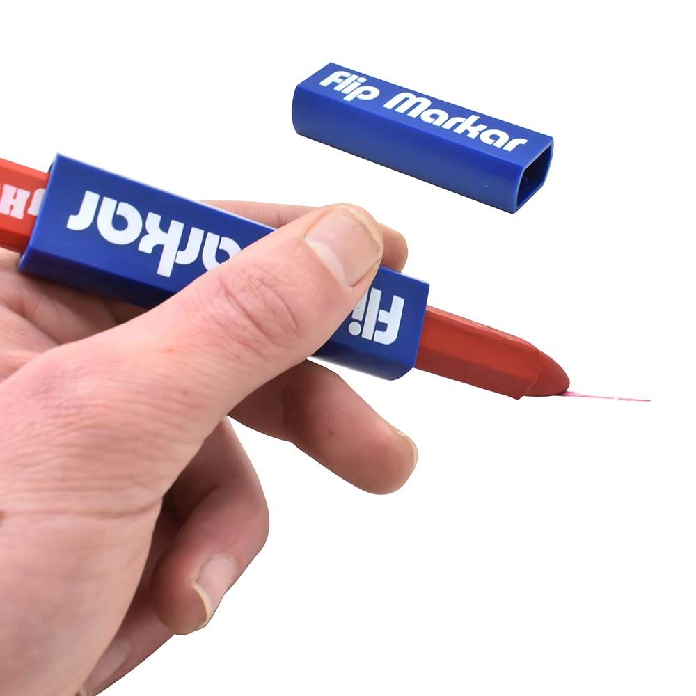 Flip Markar – Dual-End Carpenter’s Pencil & Crayon Holder