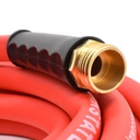 5/8" 25 ft Solid Red PVC Hose WP 200 PSI (3/4" GHT Male / GHT Female Fitting) 