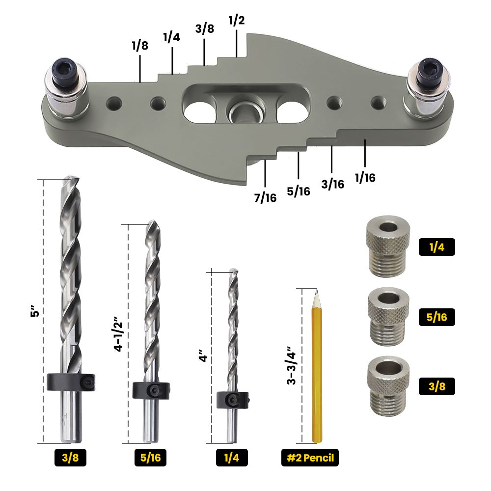 Self-Centering Dowel & Marking Jig