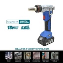 18V Cordless PEX-A Expansion Tool Kit with LockSeal™ Heads (1/2", 3/4", 1"), Battery and Charger