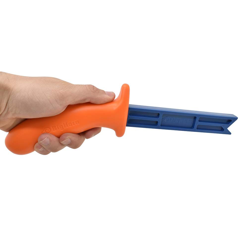 Safety Push Stick with Magnet (Orange Handle with Dark Blue Stick)
