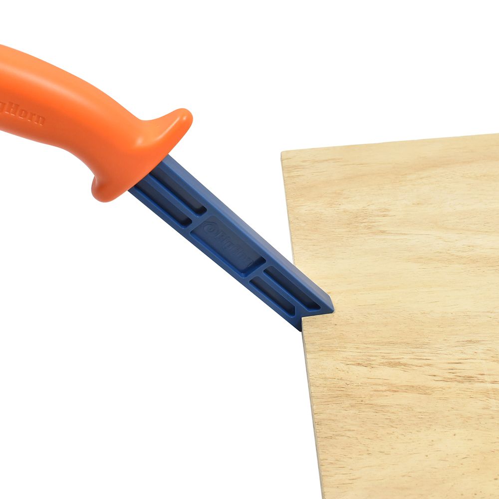 Safety Push Stick with Magnet (Orange Handle with Dark Blue Stick)