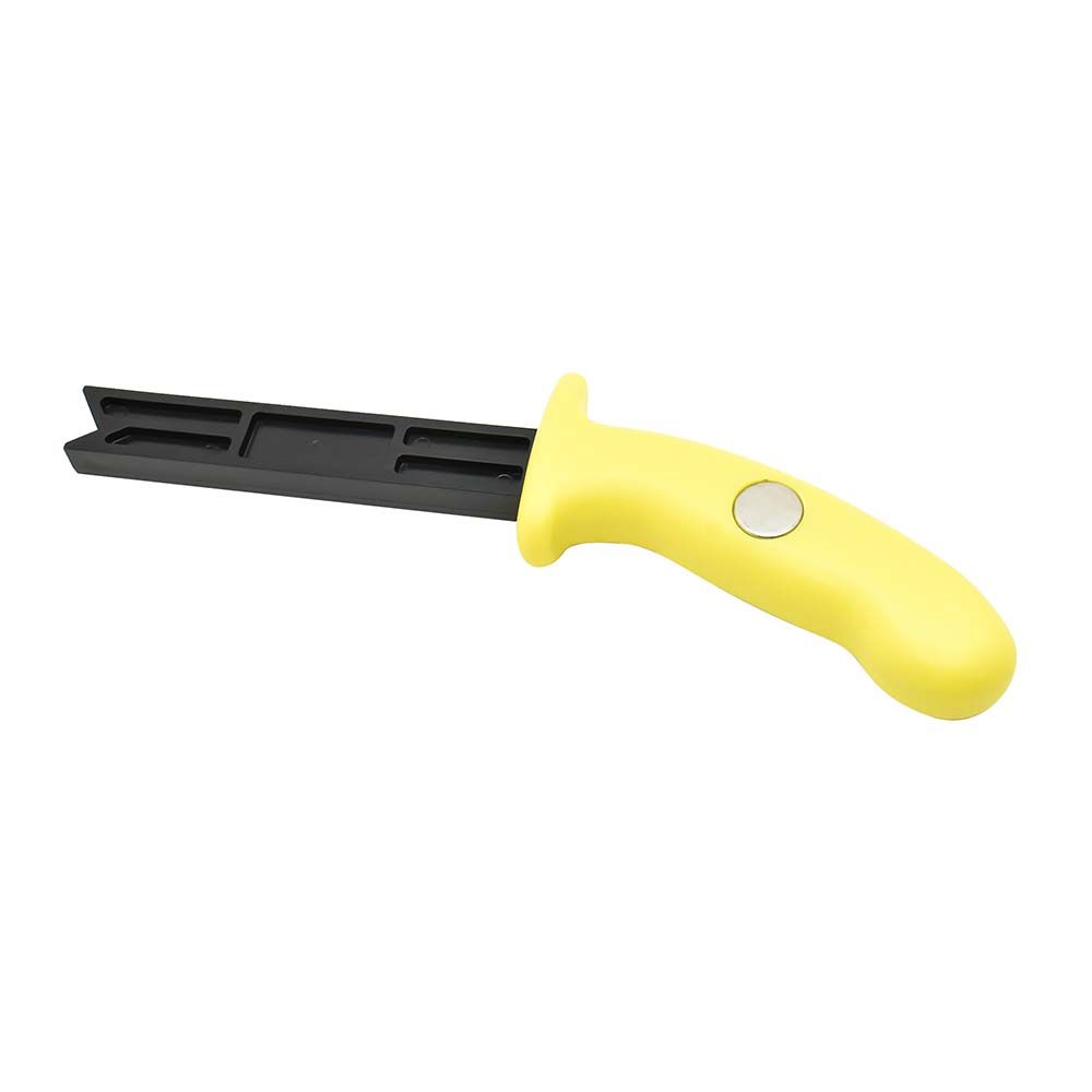 Safety Push Stick with Magnet (Yellow Handle with Black Stick)