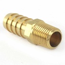 1/4" MPT x 1/2" Hose Barb Male - 50 Pack Bulk - W03