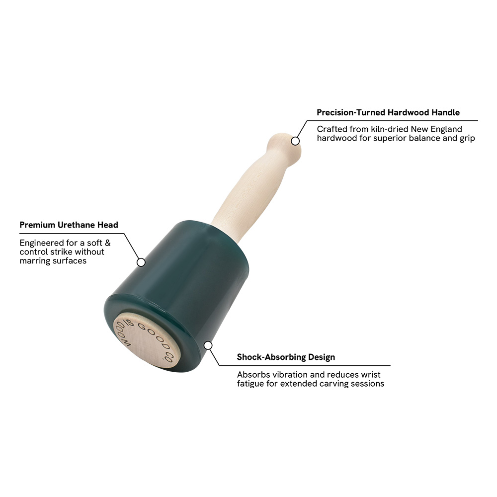 30oz "Wood Is Good" Mallet - W02