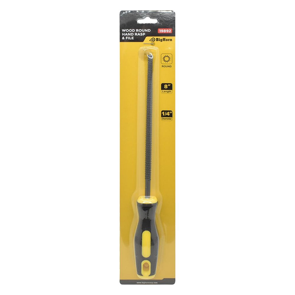 8" Round Wood RASP Flie
