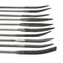 10-Piece 5-3/4" Long Double Ended Riffler File Set