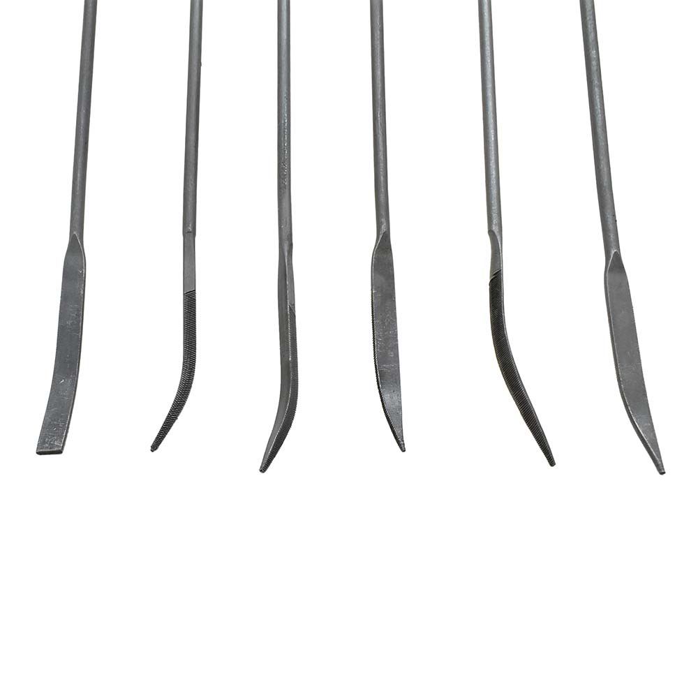 10-Piece 5-3/4" Long Double Ended Riffler File Set