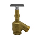 3/4" FIP x 3/4" GHT Bent Nose Garden Valve with Loose Key - Lead Free
