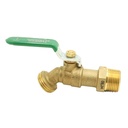 3/4" MIP x 3/4" MHT No-Kink 1/4 Turn Hose Bibb