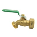 3/4" FIP x 3/4" MHT No-Kink 1/4 Turn Hose Bibb