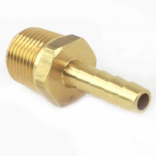 3/8" MPT x 1/4" Hose Barb Male - 50 Pack Bulk - W02