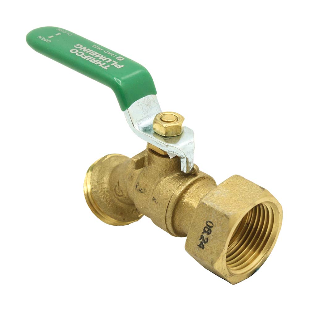 3/4" FIP x 3/4" MHT No-Kink 1/4 Turn Hose Bibb