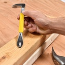 8" Claw Nail Puller Pry Bar with Molded Grip
