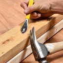 8" Claw Nail Puller Pry Bar with Molded Grip