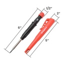 Carpenter Mechanical Pencil with 9 Pcs Pencil Lead Refill 