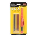 Carpenter Mechanical Pencil with 9 Pcs Pencil Lead Refill 