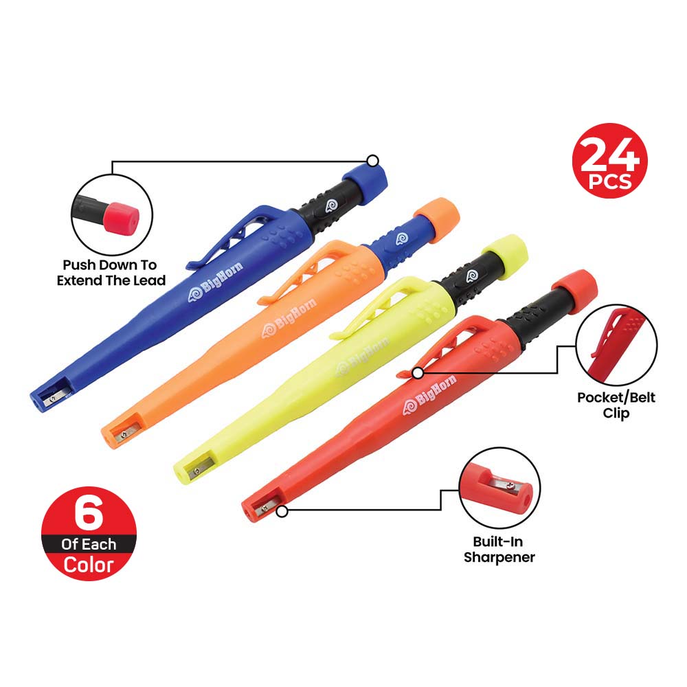 Carpenter Mechanical Pencil with Holder