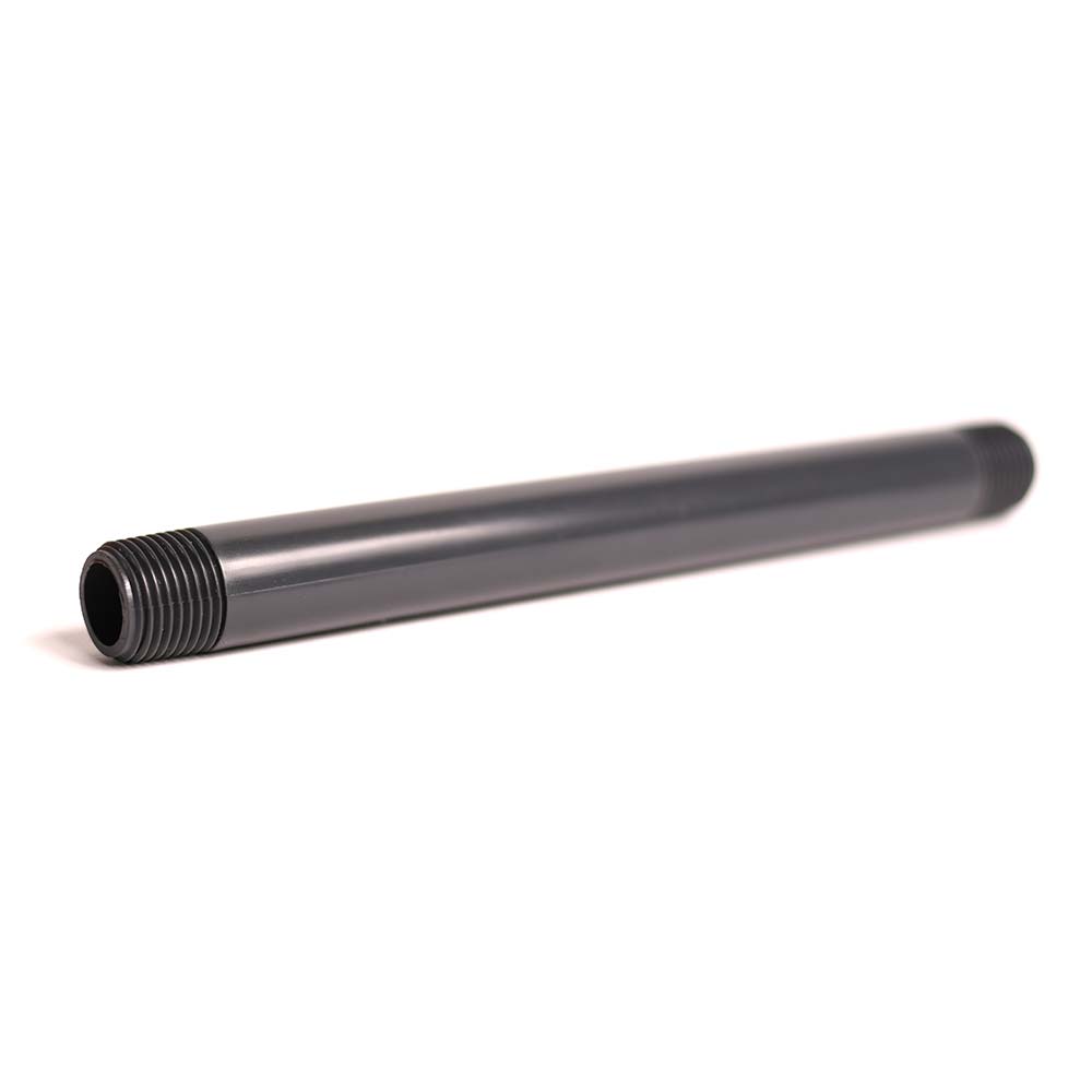 1/2" X 18" SCH80 PVC Nipple - W02