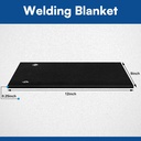 9" X 12" Hands-Free Solder Heat Shield / Flame Protector