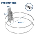 Mounting Bracket for Water Heater Expansion Tanks