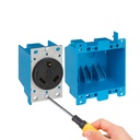 30A 125V NEMA TT-30R RV Flush Mount Power Outlet / Receptacle