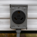 30A 125V NEMA TT-30R RV Flush Mount Power Outlet / Receptacle